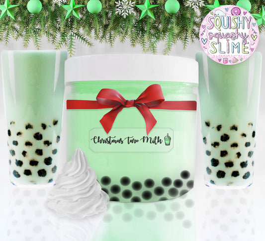 Christmas Taro Milk - Glossy Slime