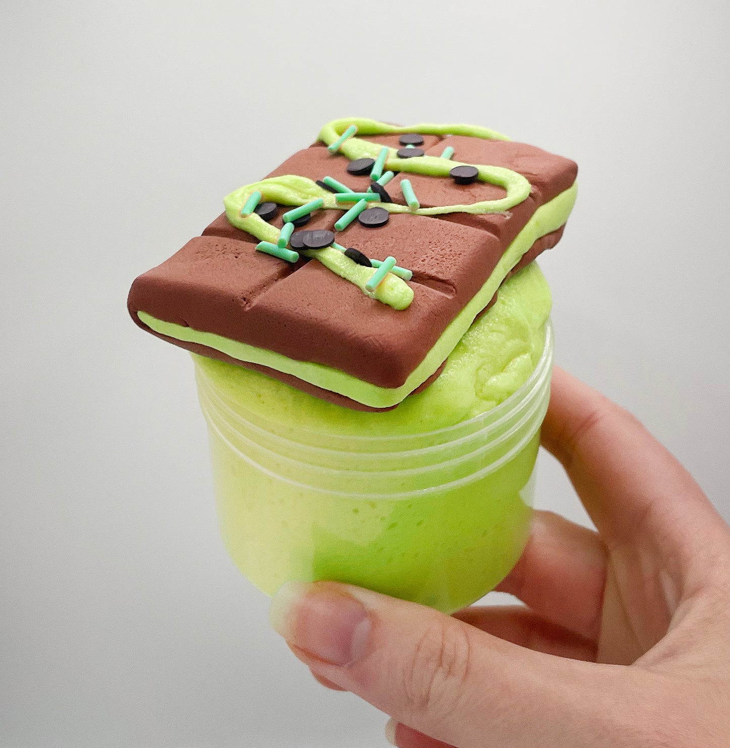 Dubai Chocolate Viral - DIY Clay Slime
