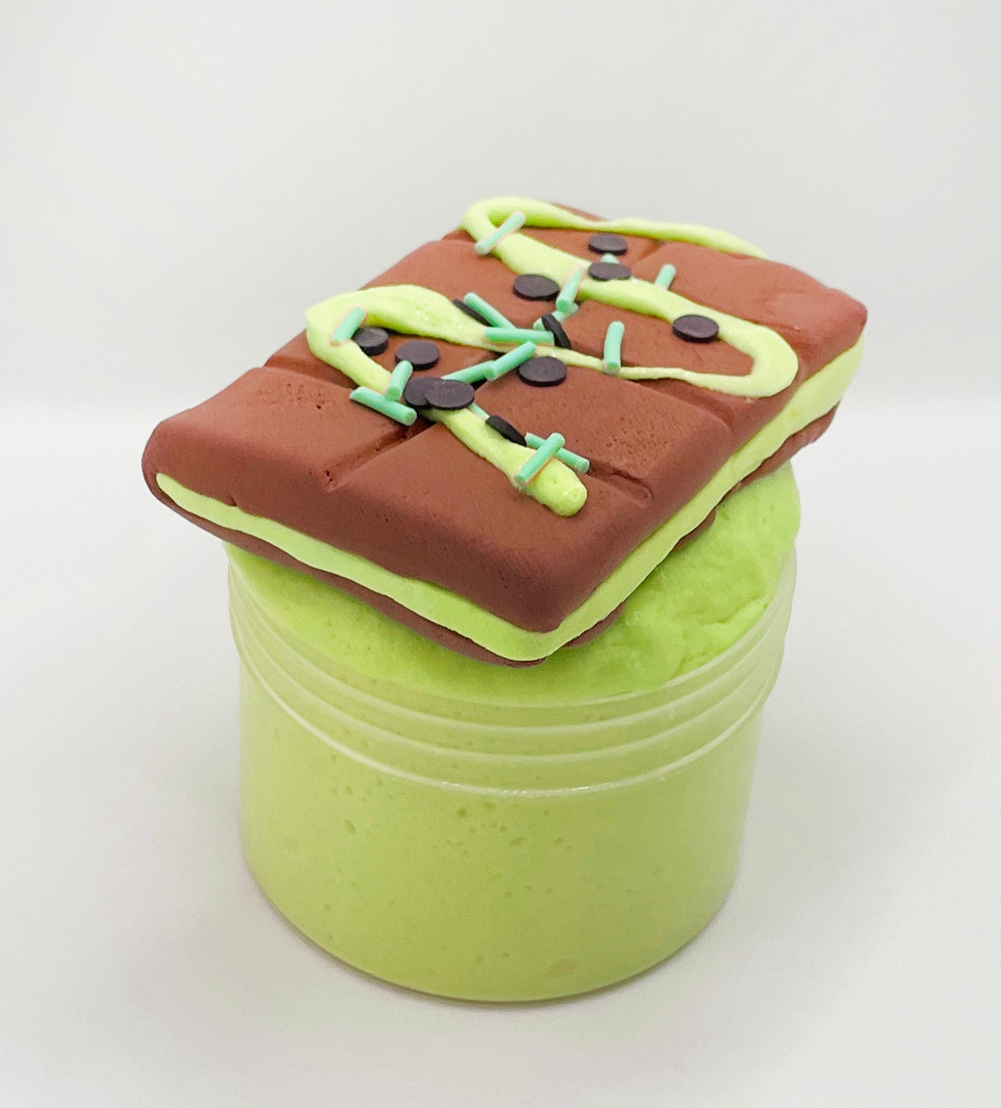 Dubai Chocolate Viral - DIY Clay Slime
