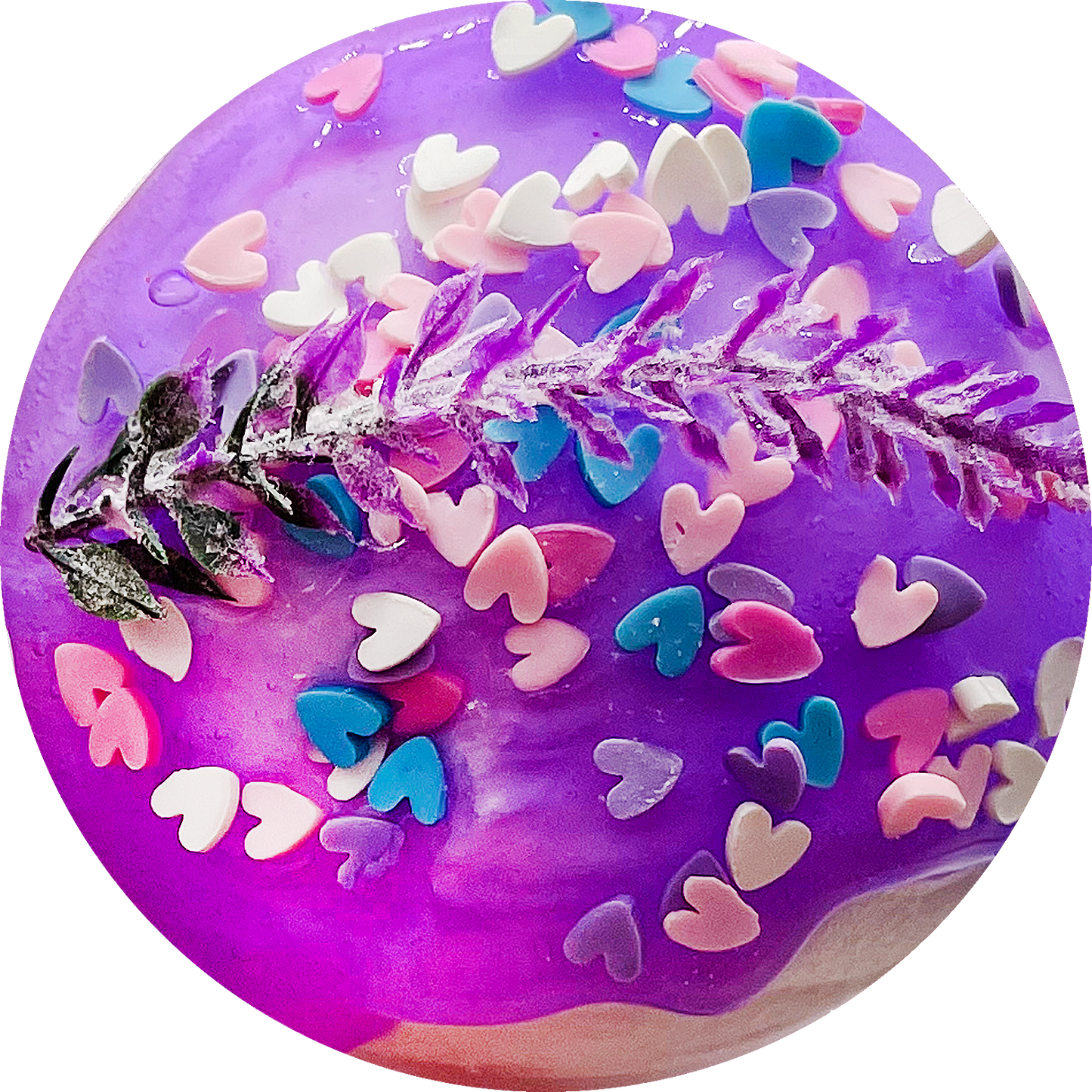 Lavender Cream Frappe - Cloud Creme Slime