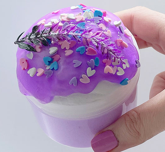 Lavender Cream Frappe - Cloud Creme Slime