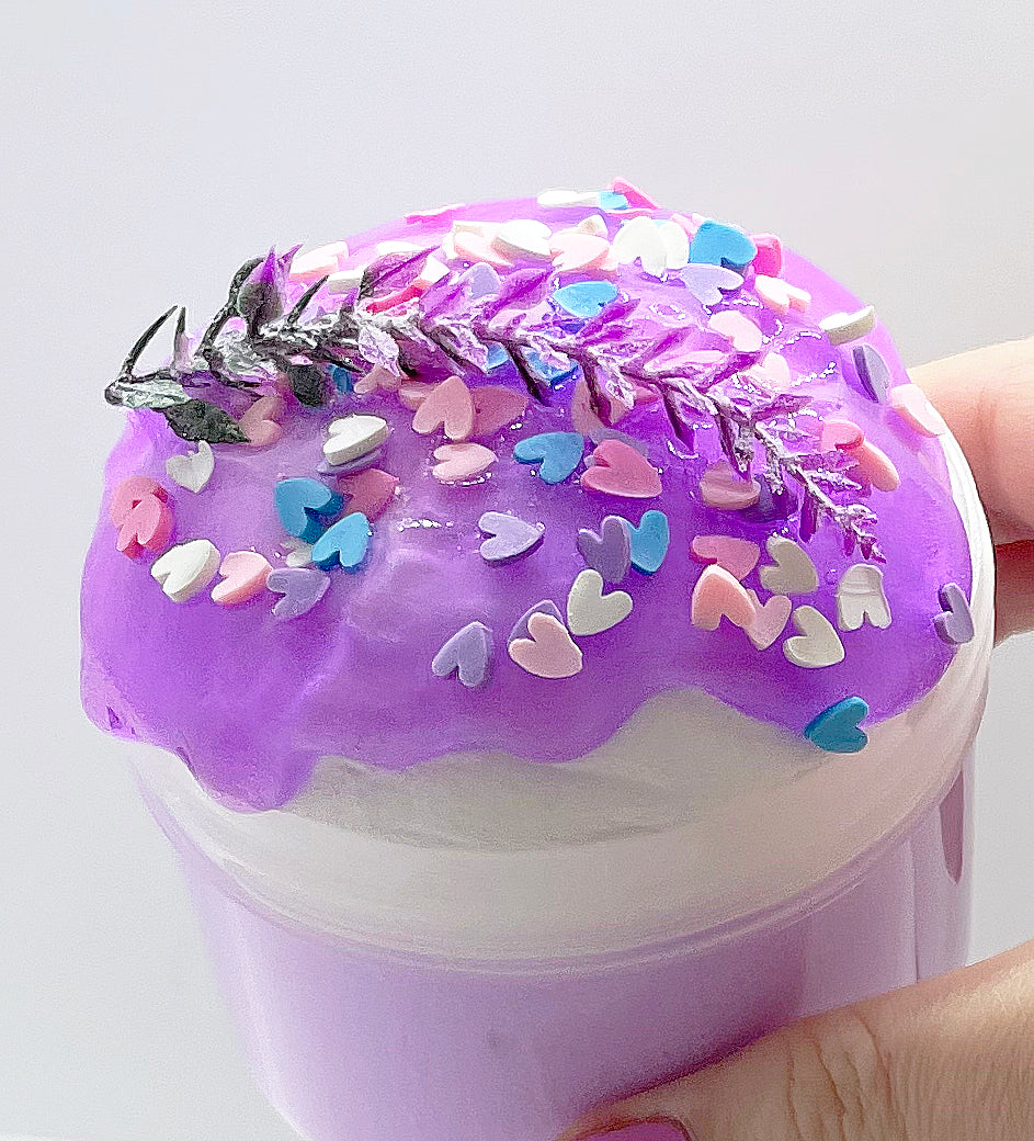 Lavender Cream Frappe - Cloud Creme Slime