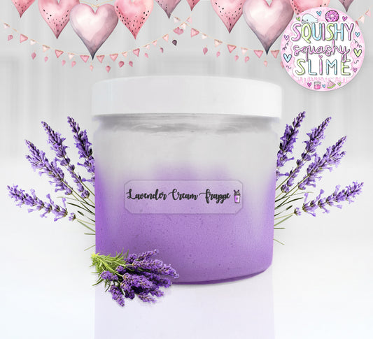 Lavender Cream Frappe - Cloud Creme Slime