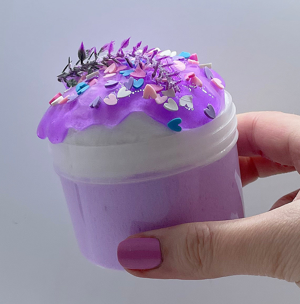 Lavender Cream Frappe - Cloud Creme Slime