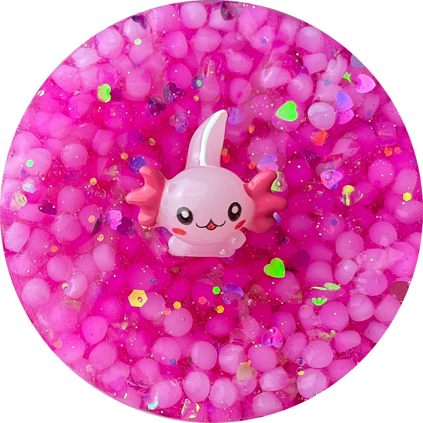 Love You A'Lotl - Slushee Slime Bead Crunchy