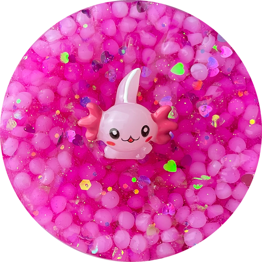 Love You A'Lotl - Slushee Slime Bead Crunchy