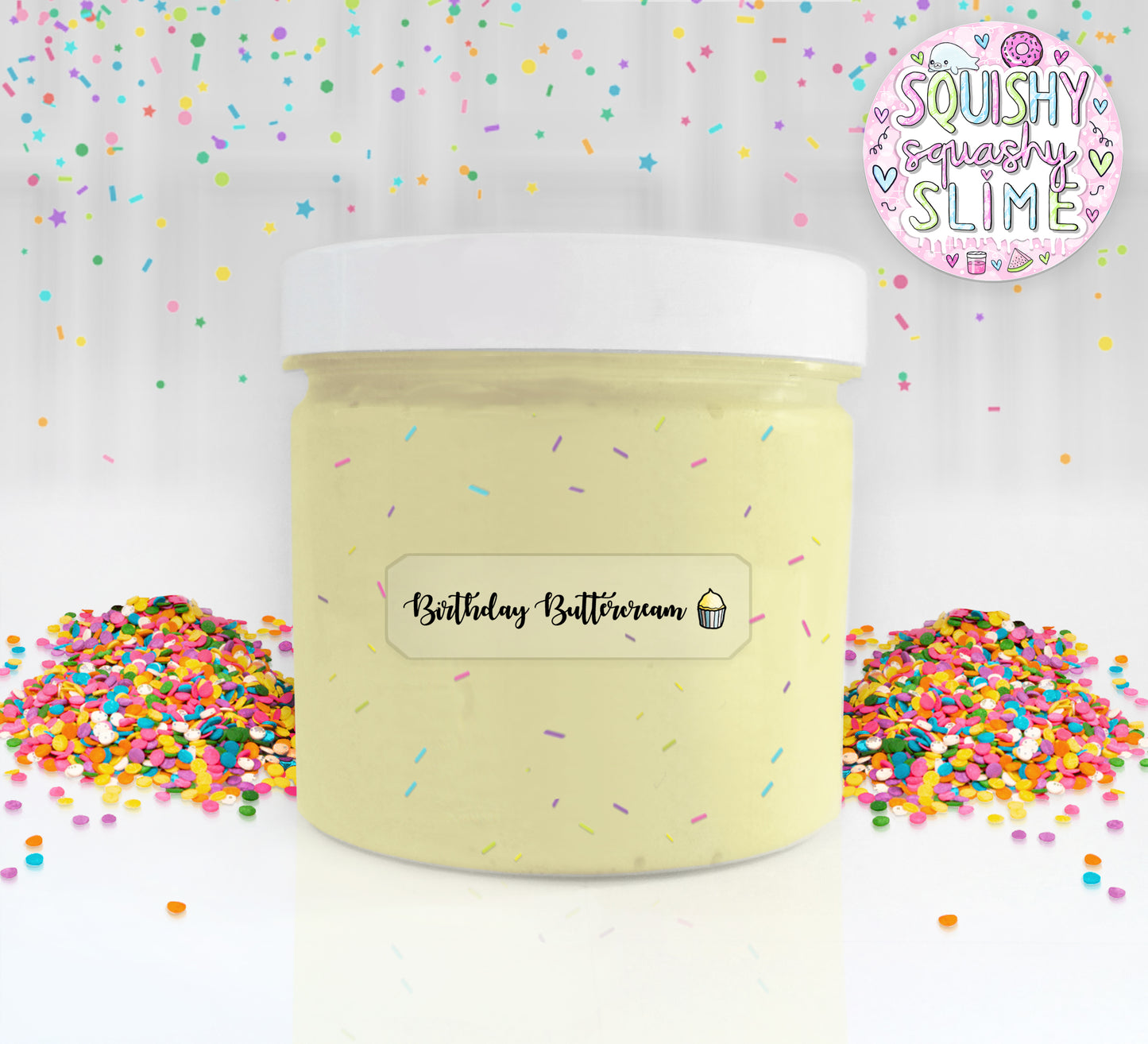 Birthday Buttercream - Cloud Creme Slime
