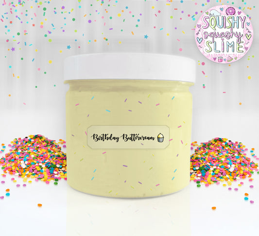 Birthday Buttercream - Cloud Creme Slime