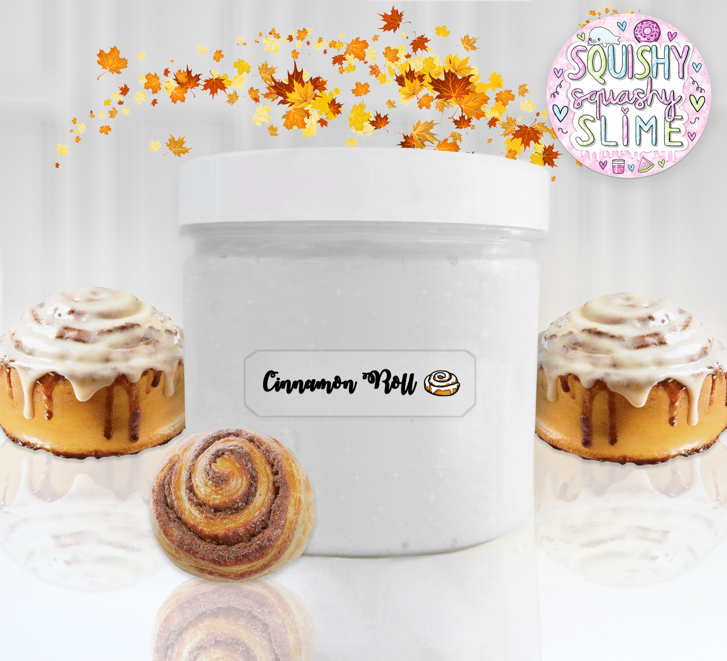 Cinnamon Roll - DIY Clay Slime