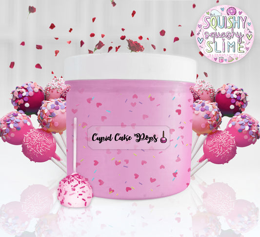 Cupid Cake Pops - Floam Slime