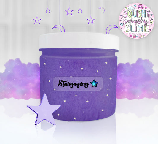 Stargazing - Clear Pigment Slime