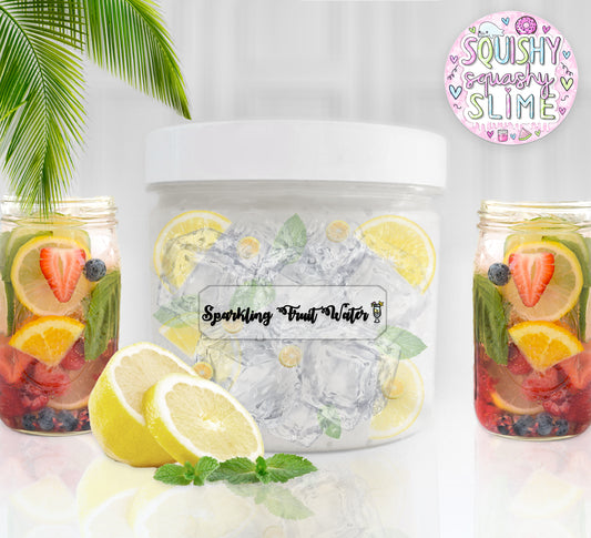 Sparkling Fruit Water - Clear Slime