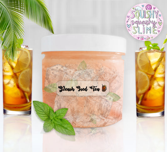 Peach Iced Tea - Clear Slime