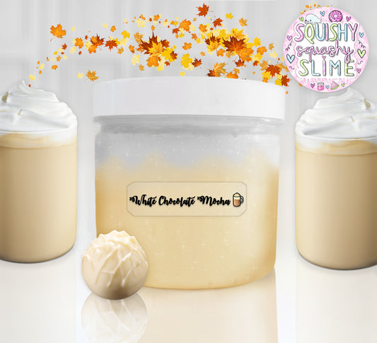 White Chocolate Mocha - Cloud Creme Slime