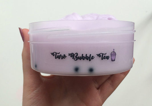 Taro Milk Tea Boba - Glossy Slime
