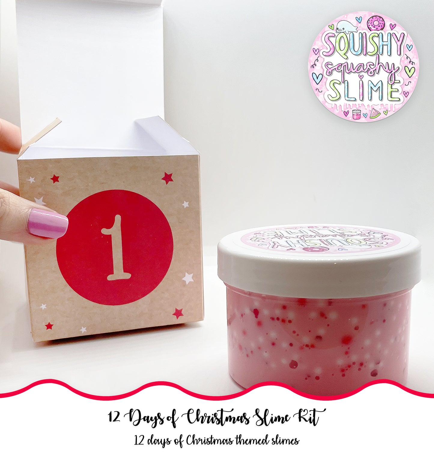 12 Days of Christmas Box - Mega Slime Mystery Kit