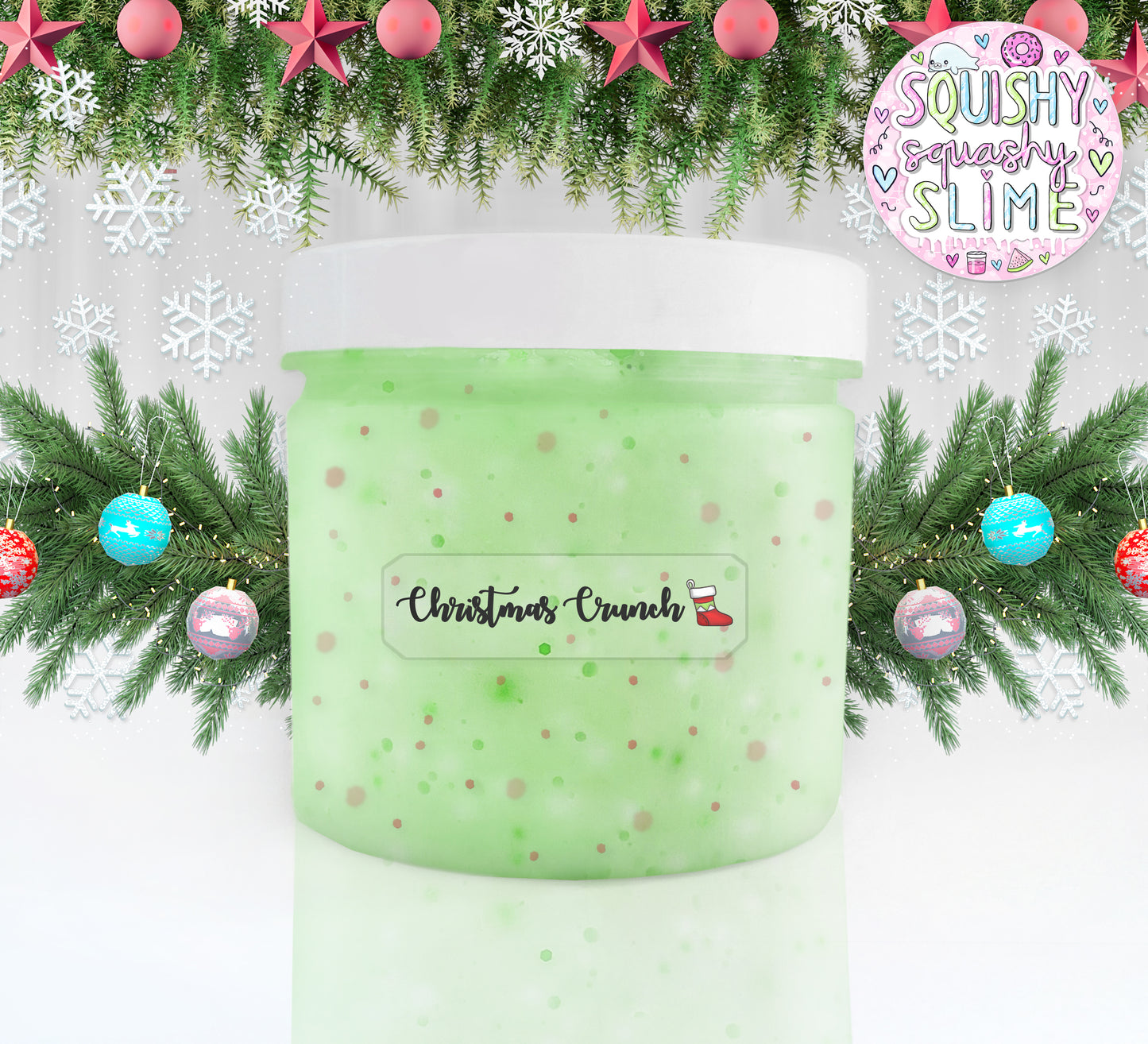 Christmas Crunch - Floam Slime