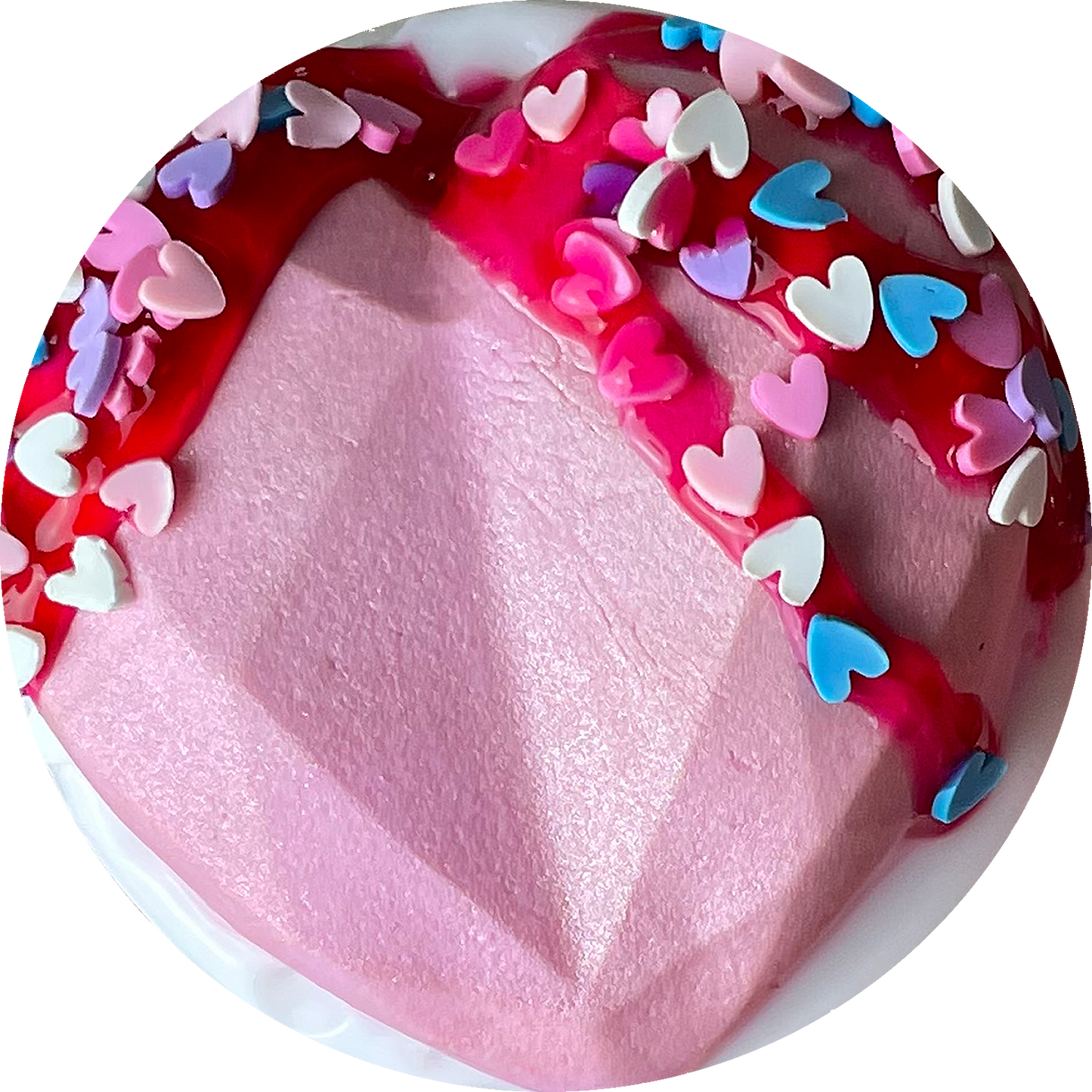 Heart Break Cake - DIY Clay Slime