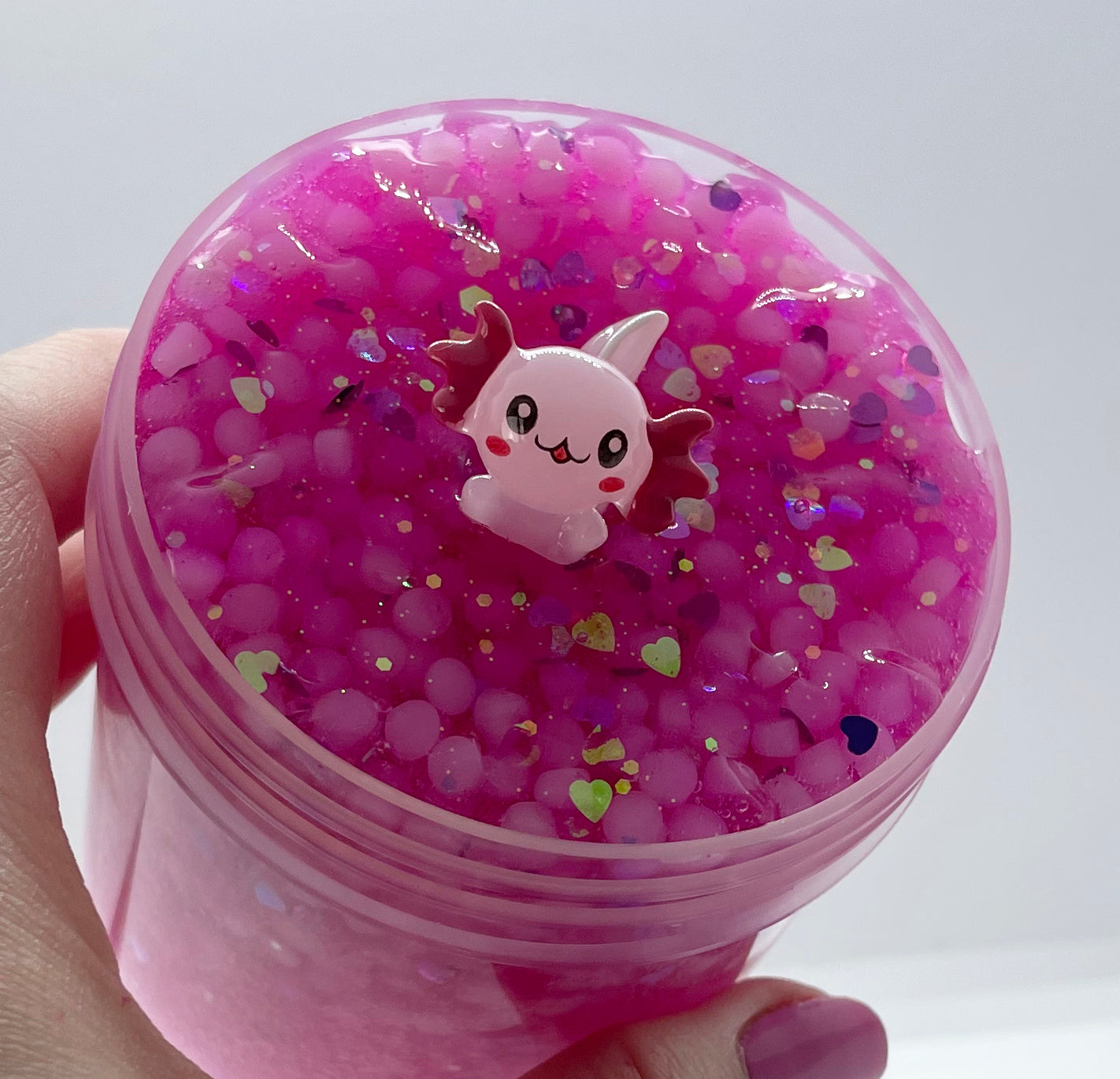 Slushee Slime R Love You A'Lotl - Slushee Slime Bead Crunchy – Squishy Squashy Slimes