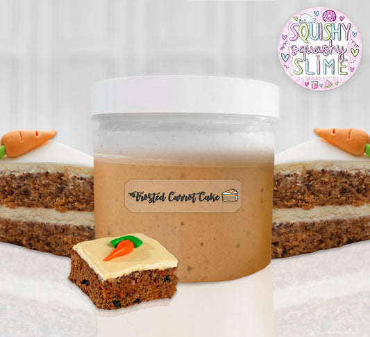 Frosted Carrot Cake - Cloud Creme Slime