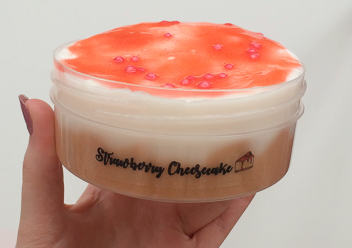 Strawberry Cheesecake - Cloud Creme Slime