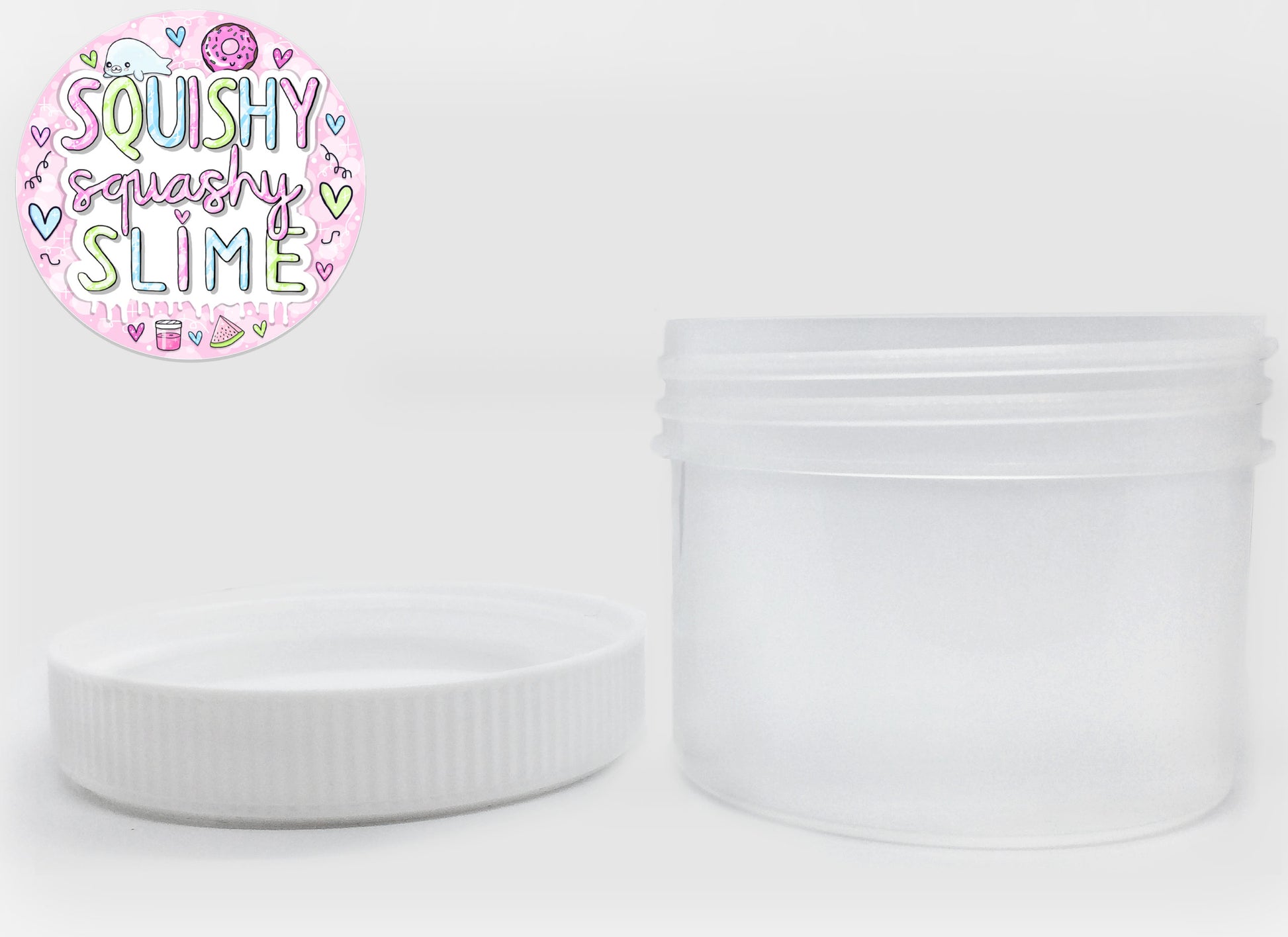 Slime Containers – Screwtop 5 oz (150ml) – Squishy Squashy Slimes