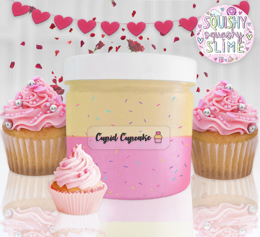 Cupid Cupcake - Cloud Creme Slime