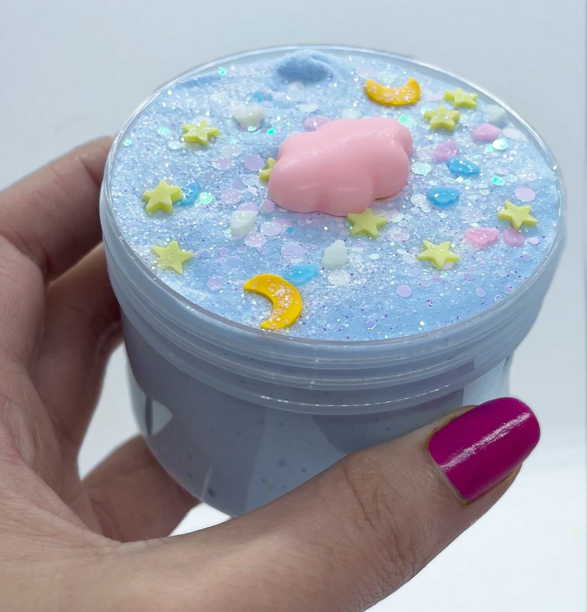 Cloud Creme Slimes โ Squishy Squashy Slimes