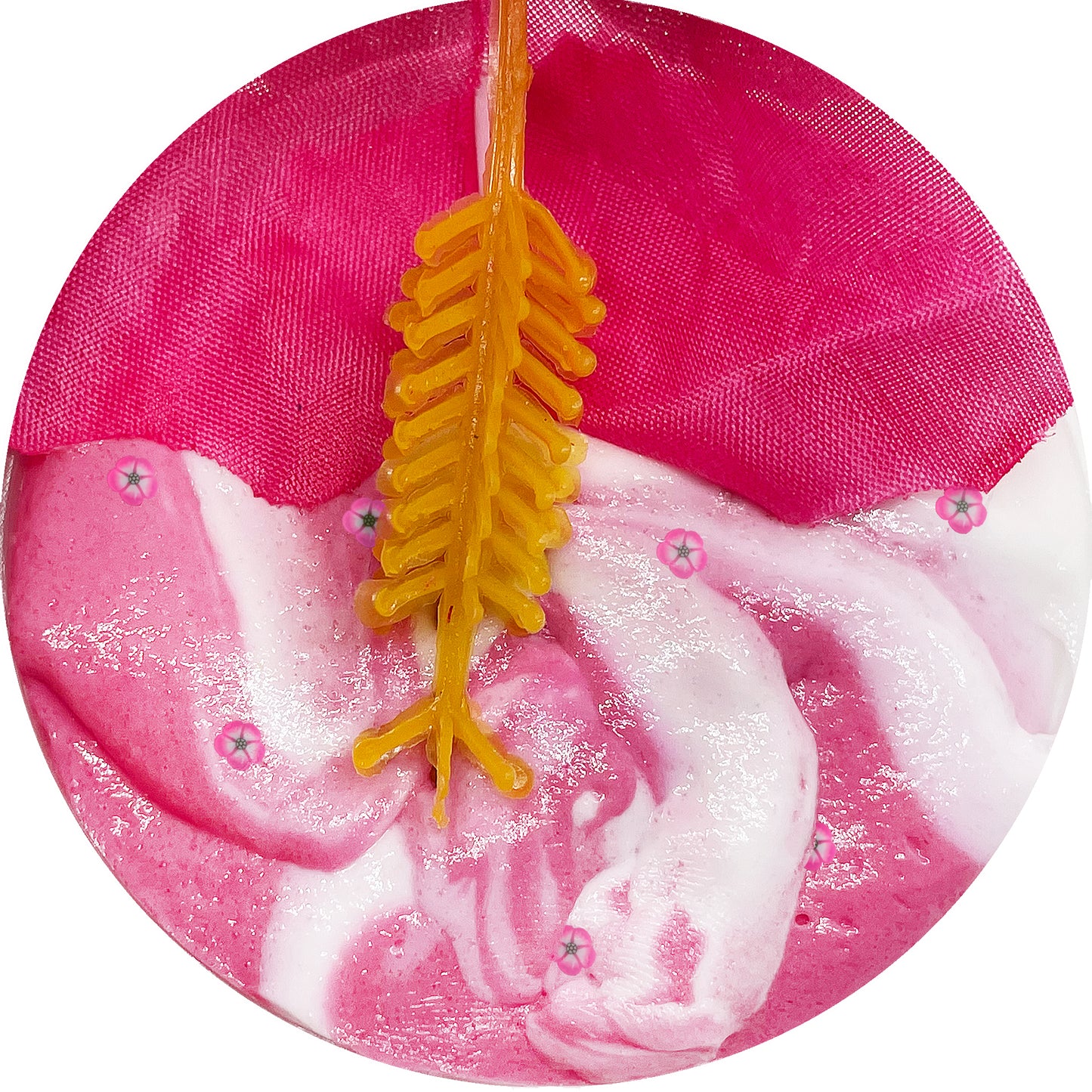 Hibiscus Kiss - Slime en crema de nubes