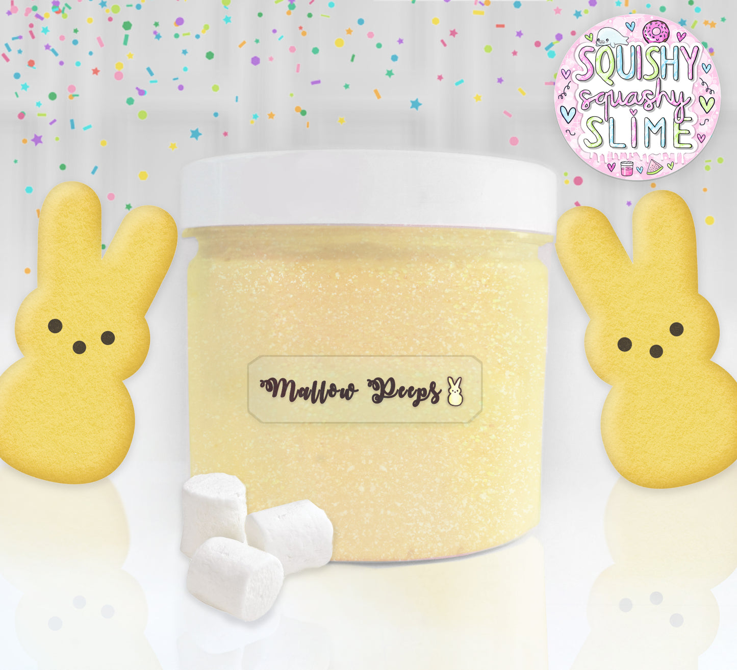 Marshmallow Peeps - Baba de mantequilla