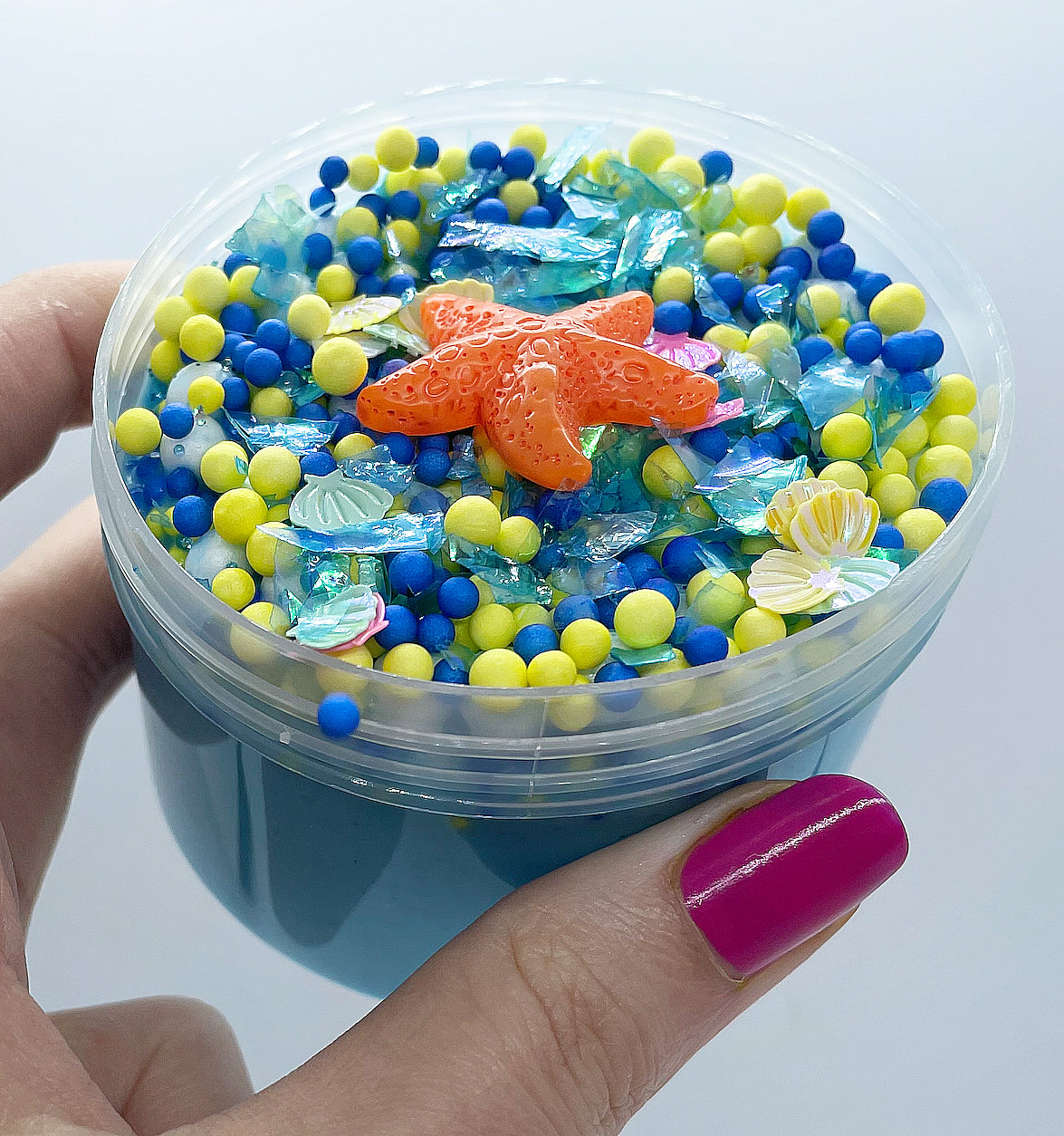 Seaside Sunshine Floam Slime Squishy Squashy Slimes seaside-sunshine-floam-slime-squishy-squashy-slimes