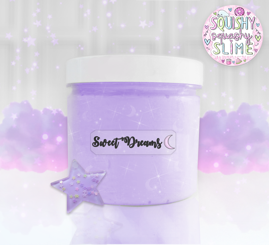 Cloud Creme Slimes – Squishy Squashy Slimes